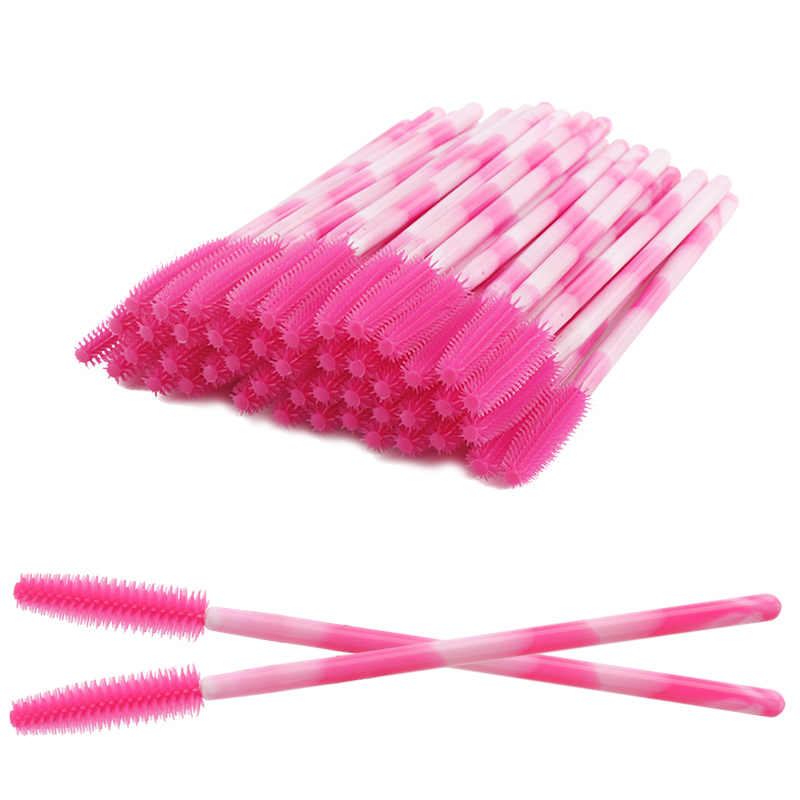 Micro Brush Applicator - 50/100 szt. Jednorazowe silikonowe szczoteczki do