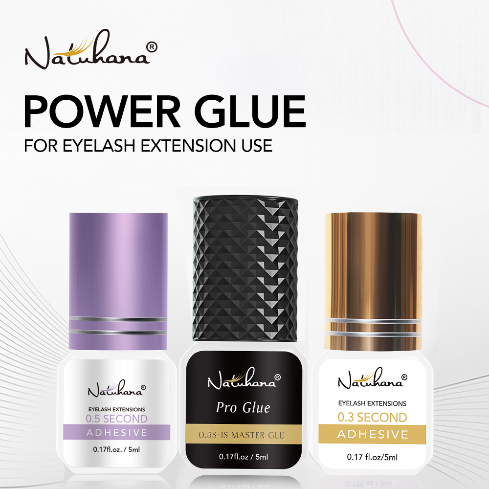 Sensitive Lash Glue - NATUHANA 5ml Profesjonalny klej do przedłużania