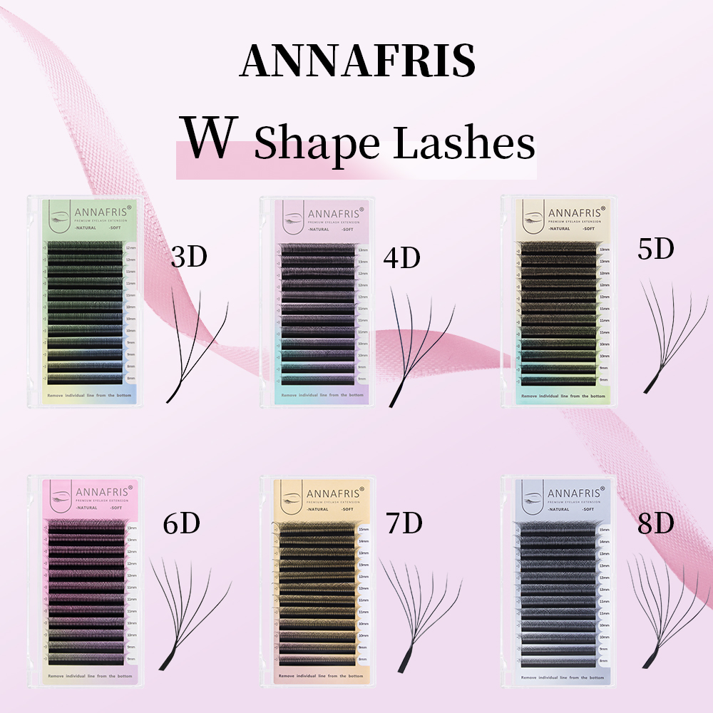Eyelash Extension Anime - ANNAFRIS Premade Volume Fan YY 3D