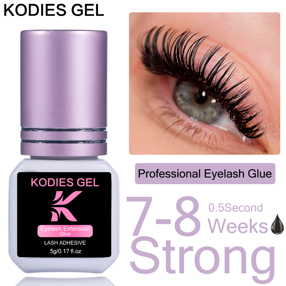 Sensitive Lash Glue - KODIES GEL Extra Strong Eyelash Glue