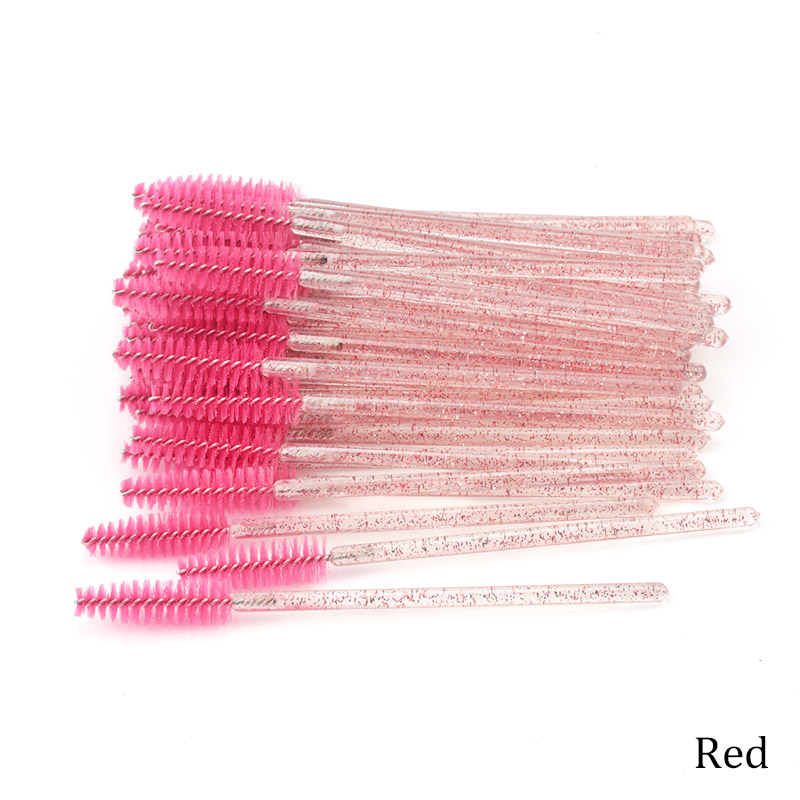 Micro Brush Applicator - 50 szt. szczoteczek do rzęs, jednorazowe