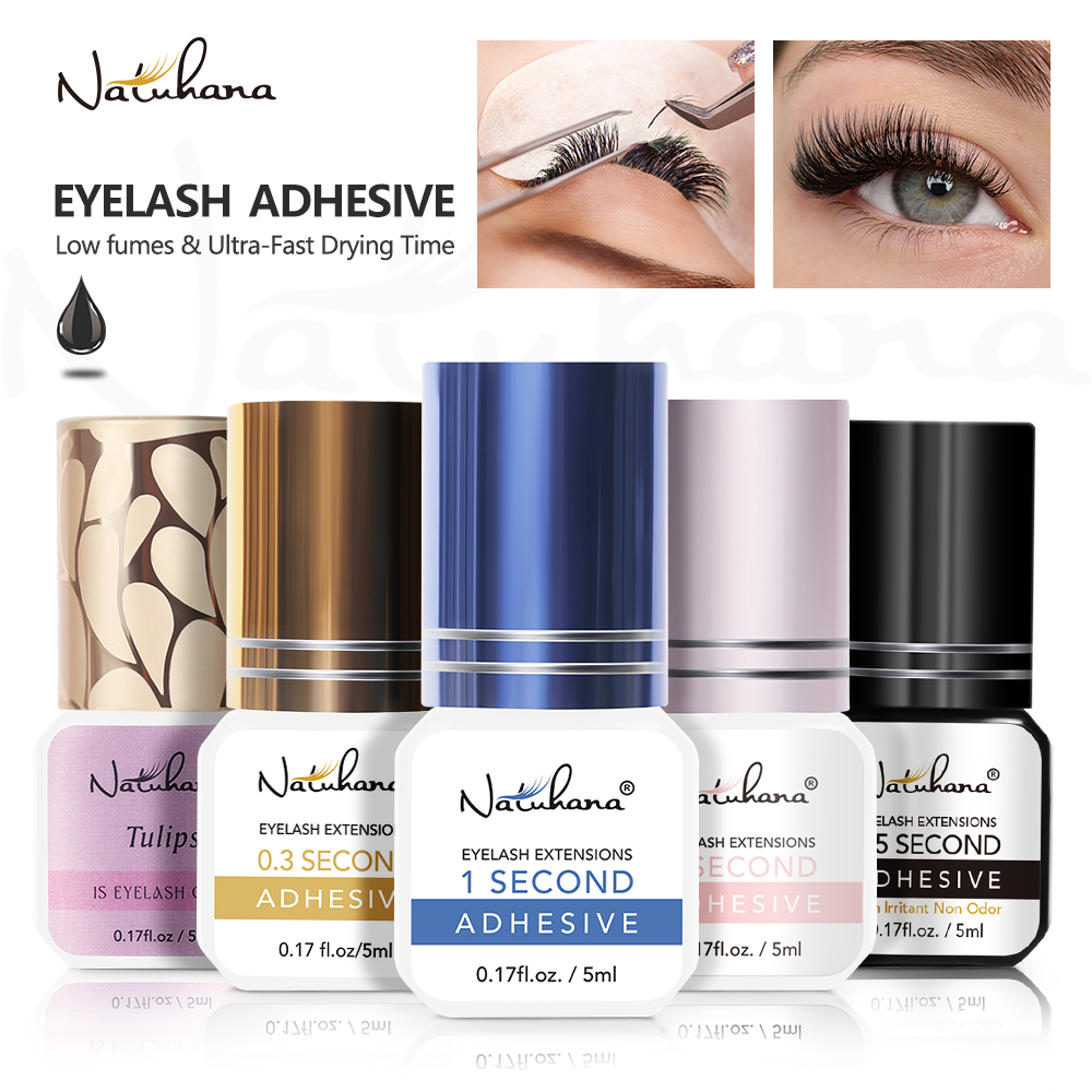 Sensitive Lash Glue - NATUHANA Profesjonalny klej do przedłużania rzęs