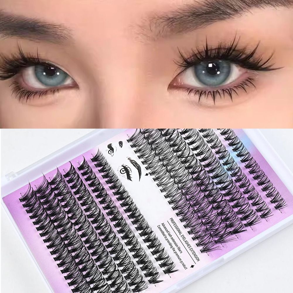 Eyelash Extension Wispy - Naturalne sztuczne rzęsy o delikatnym wyglądzie,