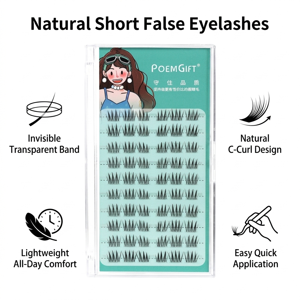 Krótkie rzęsy 9mm w stylu kore – Eyelash Extension Japan recenzja i cena