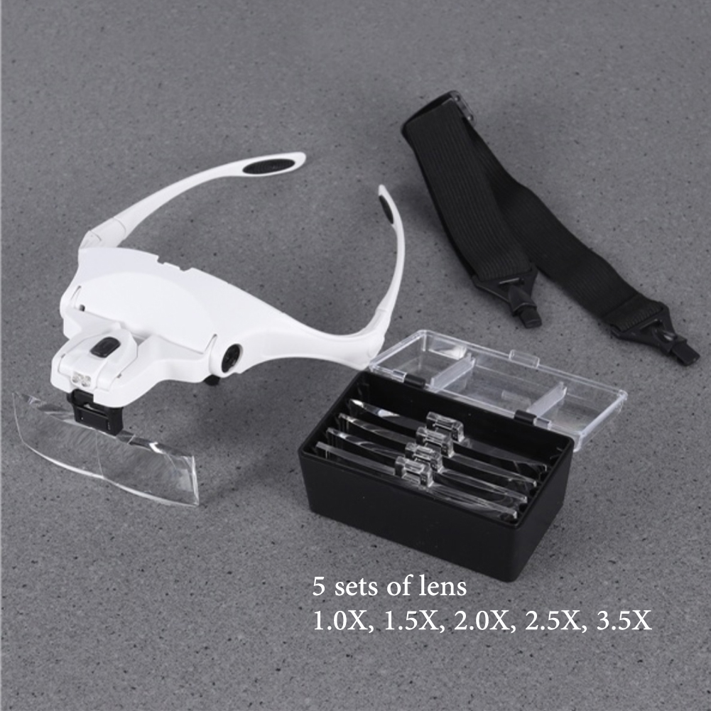 5-liektywowa regulowana lupa p – Eyelash Extension With Glasses recenzja i cena