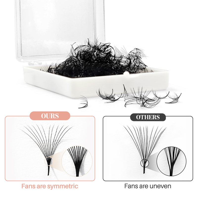 500 Premade Loose Lashes Pro M – Eyelash Extension Anime recenzja i cena