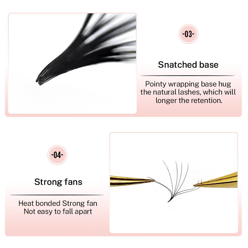 500 Premade Loose Lashes Pro M – Eyelash Extension Anime recenzja i cena