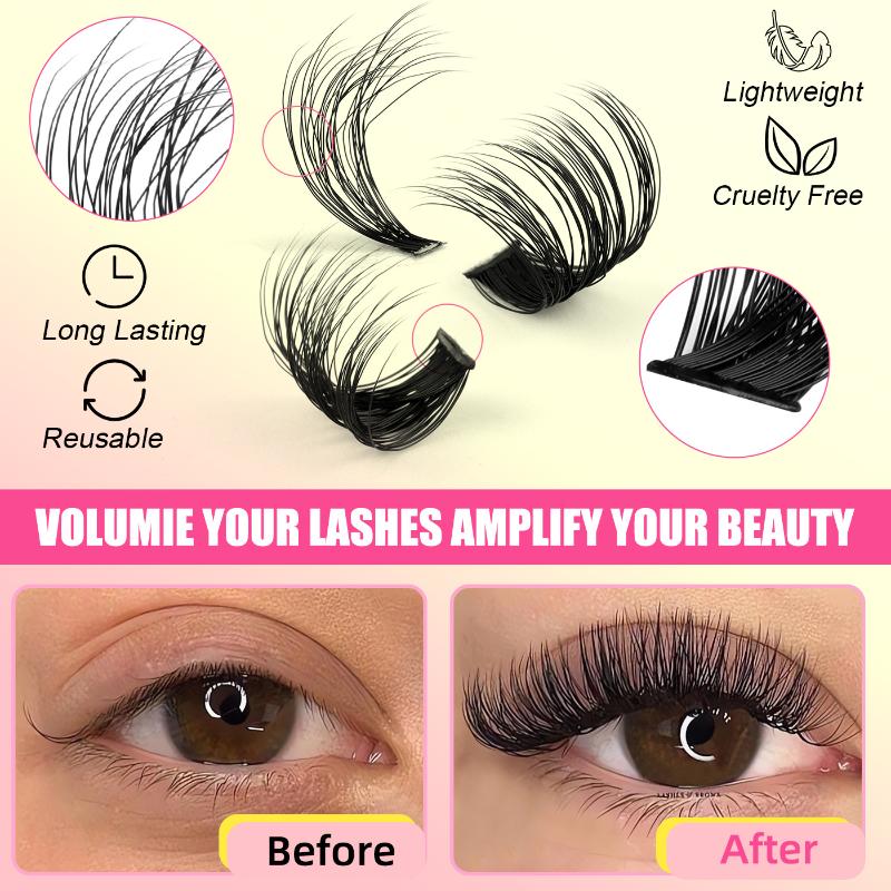 Zestaw rzęs w kępkach, rzęsy i – Eyelash Extension Wispy recenzja i cena