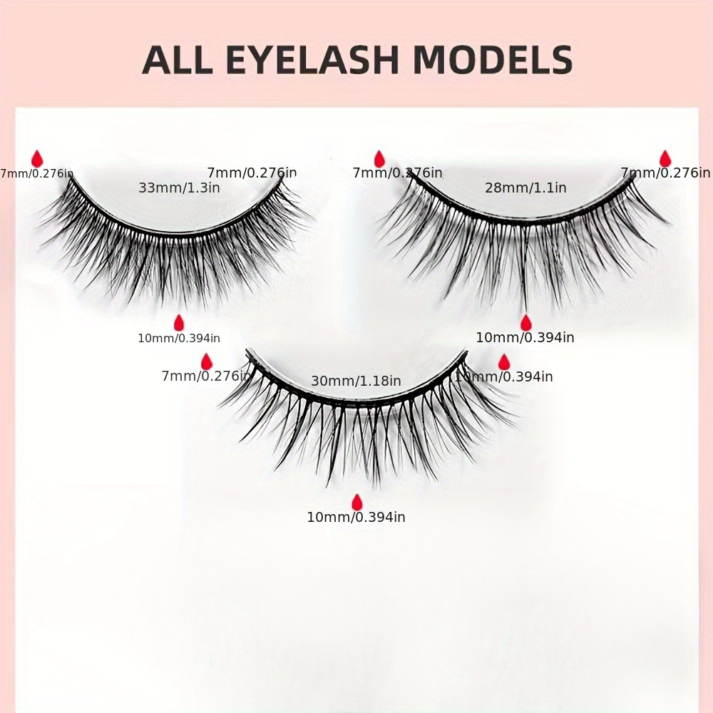 3 pary sztucznych rzęs wielokr – Sensitive Lash Glue recenzja i cena