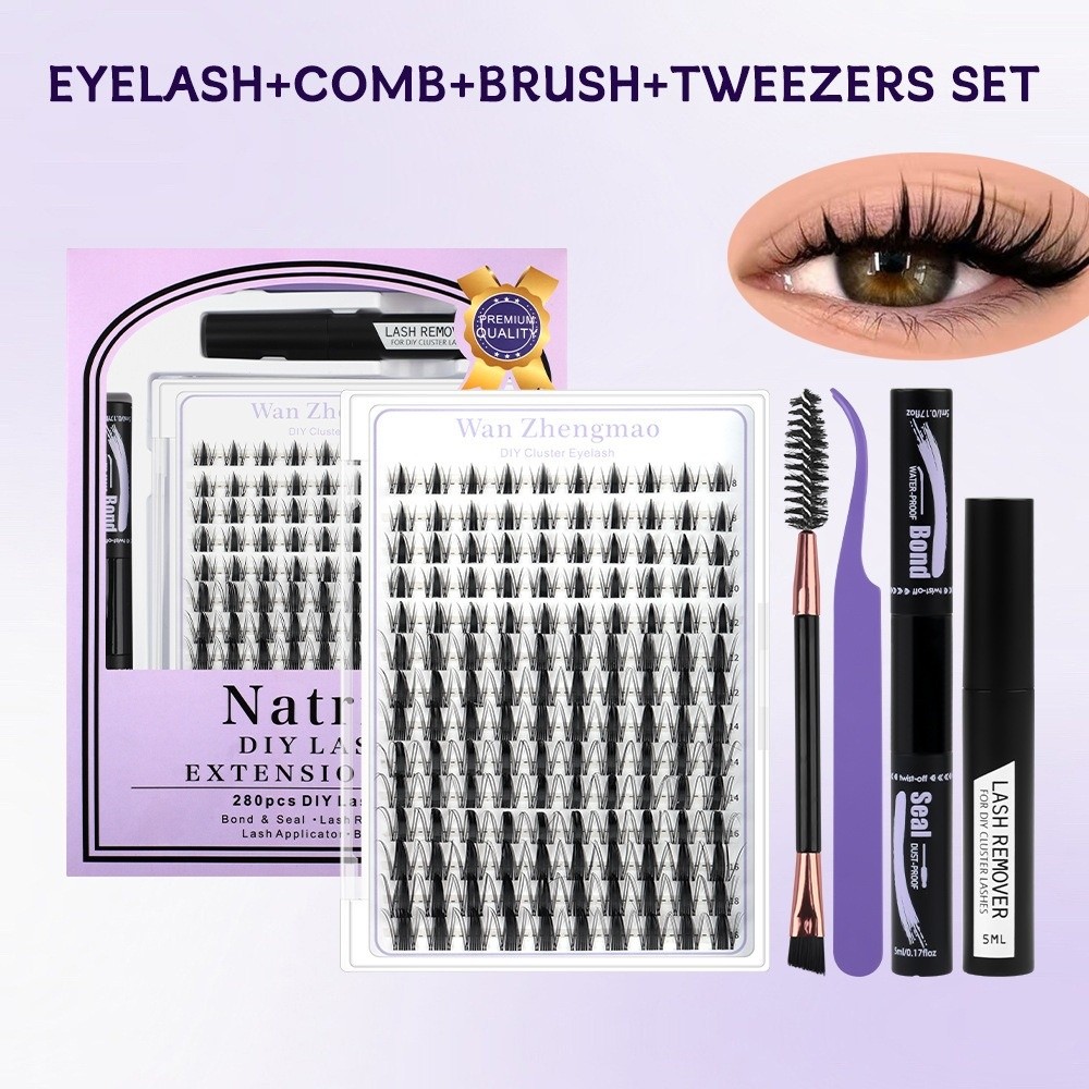 Sztuczne rzęsy o długości 8-18 – Eyelash Extension Wispy recenzja i cena