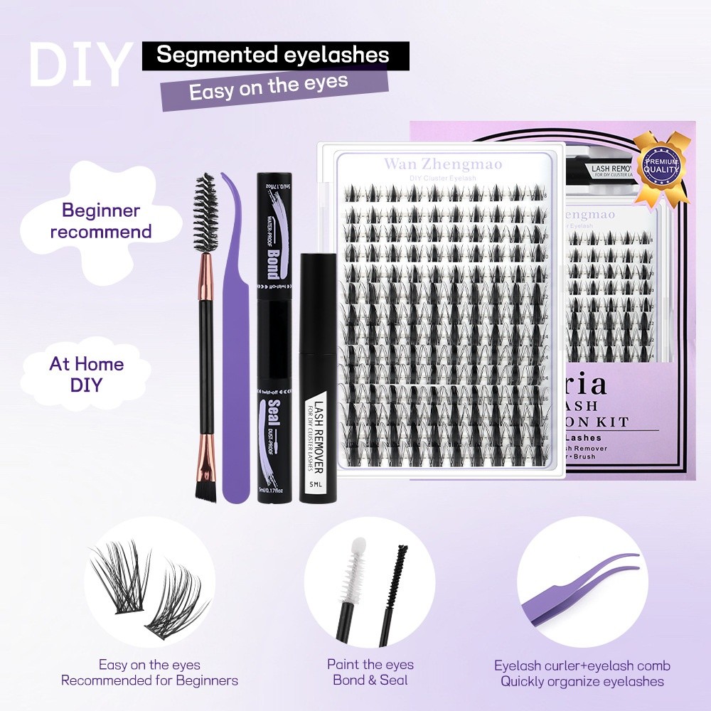 Sztuczne rzęsy o długości 8-18 – Eyelash Extension Wispy recenzja i cena