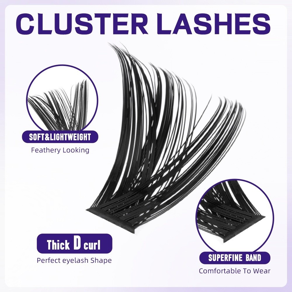 Sztuczne rzęsy o długości 8-18 – Eyelash Extension Wispy recenzja i cena