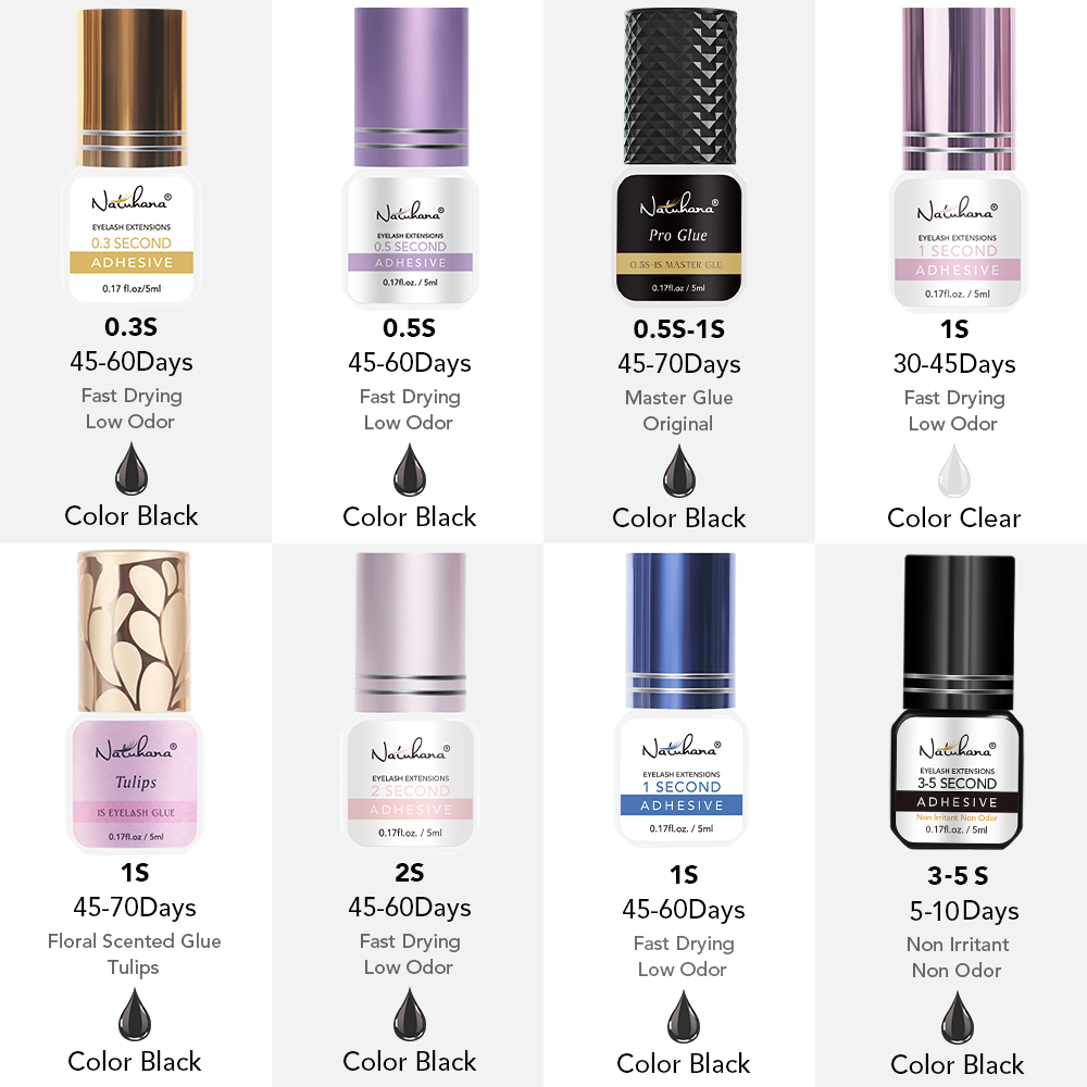 NATUHANA Klej do rzęs o kwiato – Sensitive Lash Glue recenzja i cena