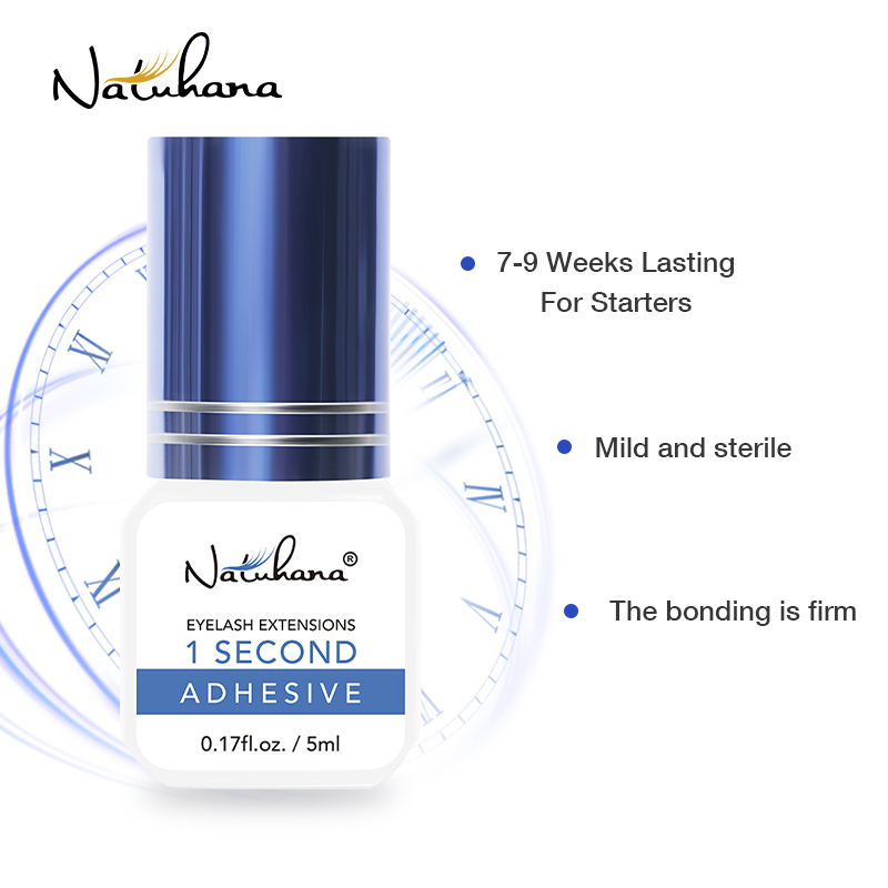 NATUHANA Klej do rzęs o kwiato – Sensitive Lash Glue recenzja i cena