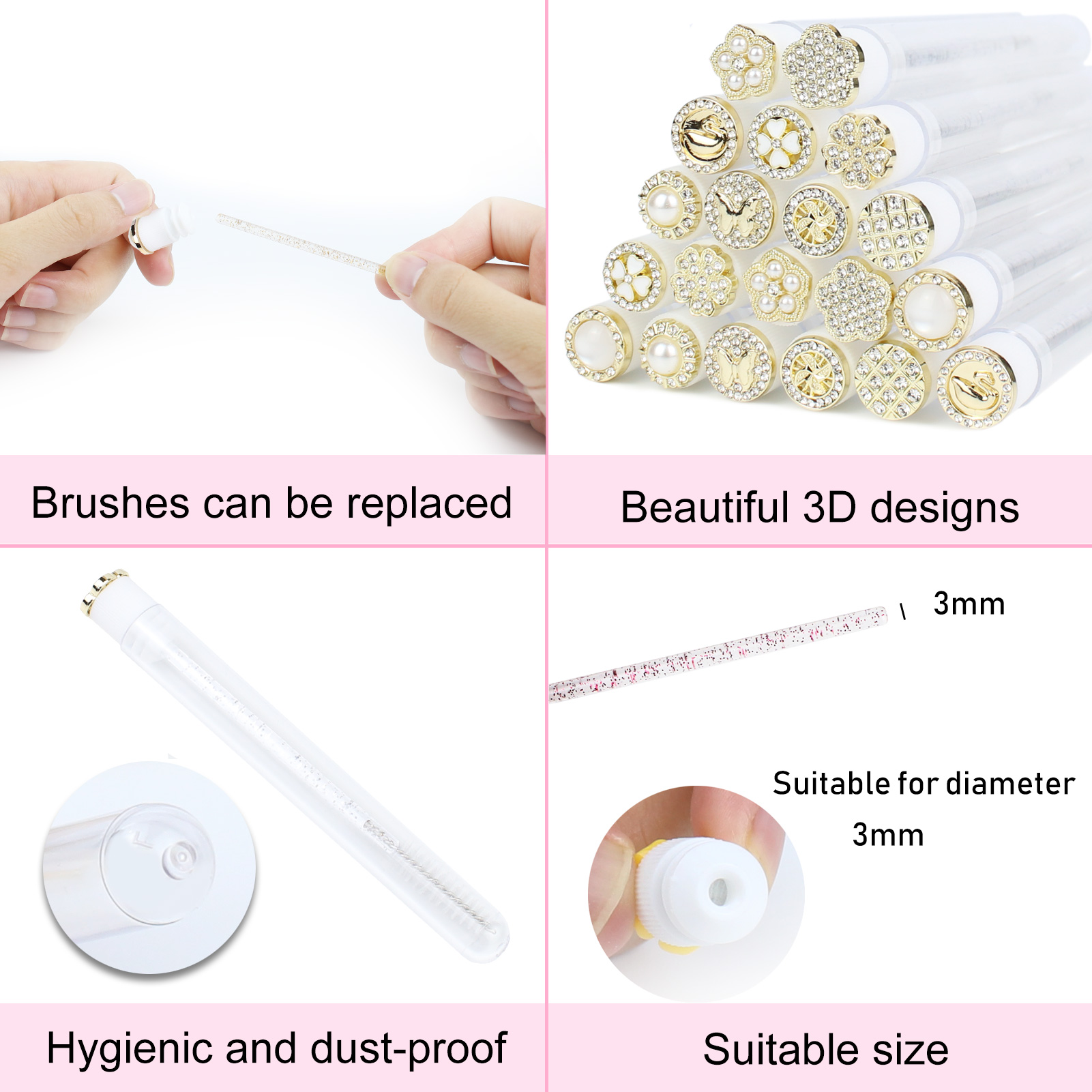 Tubki na szczoteczki do tuszu  – Micro Brush Applicator recenzja i cena