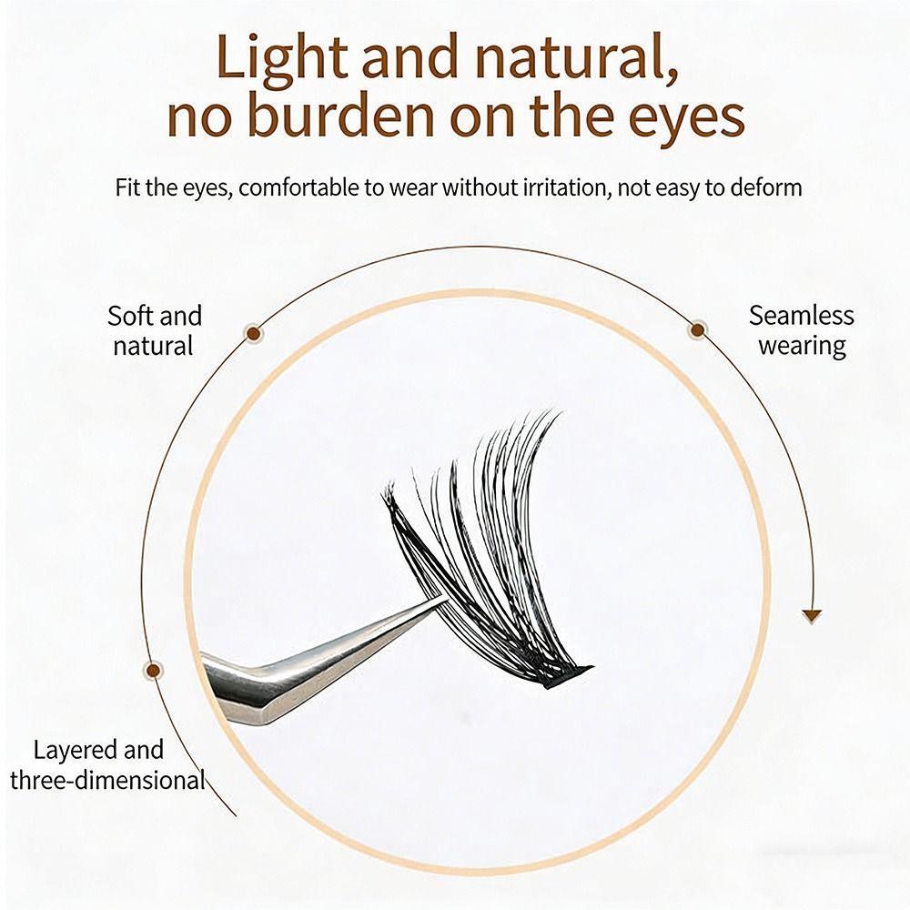 Naturalne sztuczne rzęsy o del – Eyelash Extension Wispy recenzja i cena